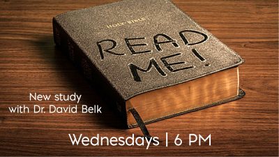 Wednesday PM Bible Study