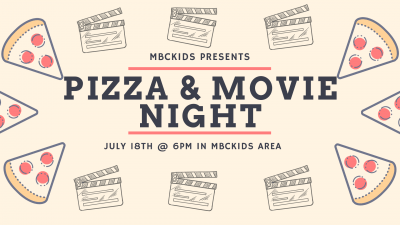 Kids Pizza & Movie Night