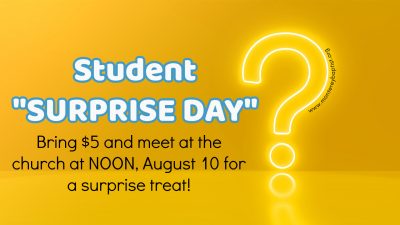 Student “Surprise Day”