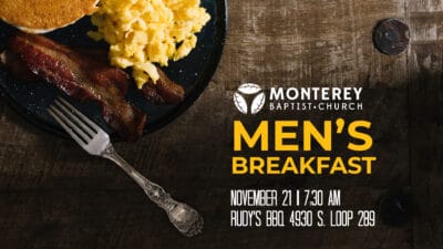 Men’s Breakfast