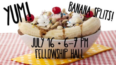 Banana Split Wednesday!