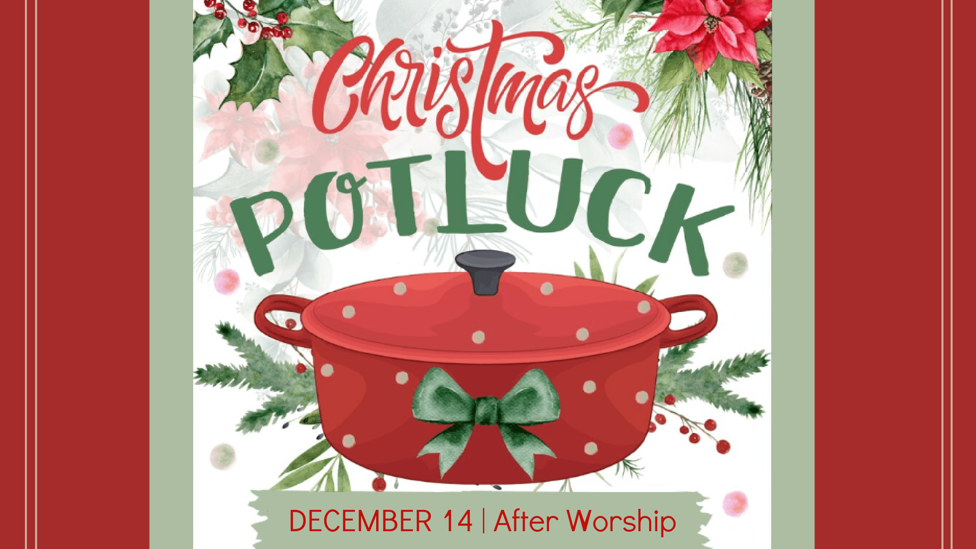 Christmas Potluck