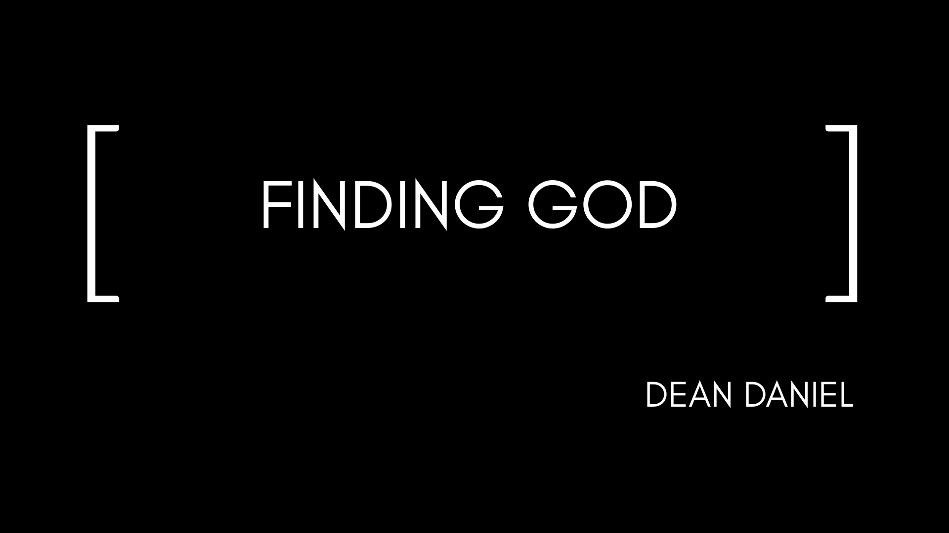 Finding God