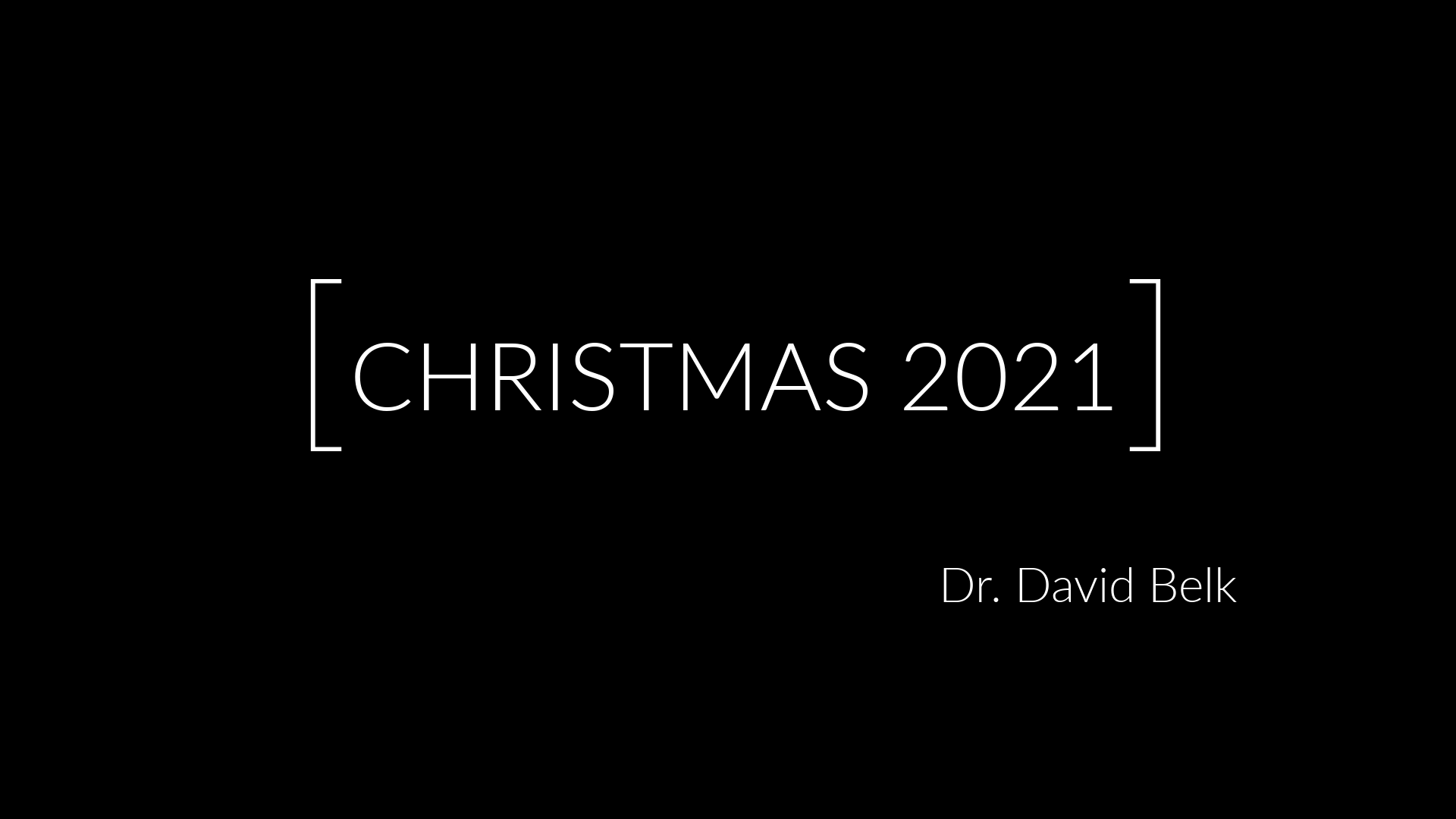 Christmas Eve 2021