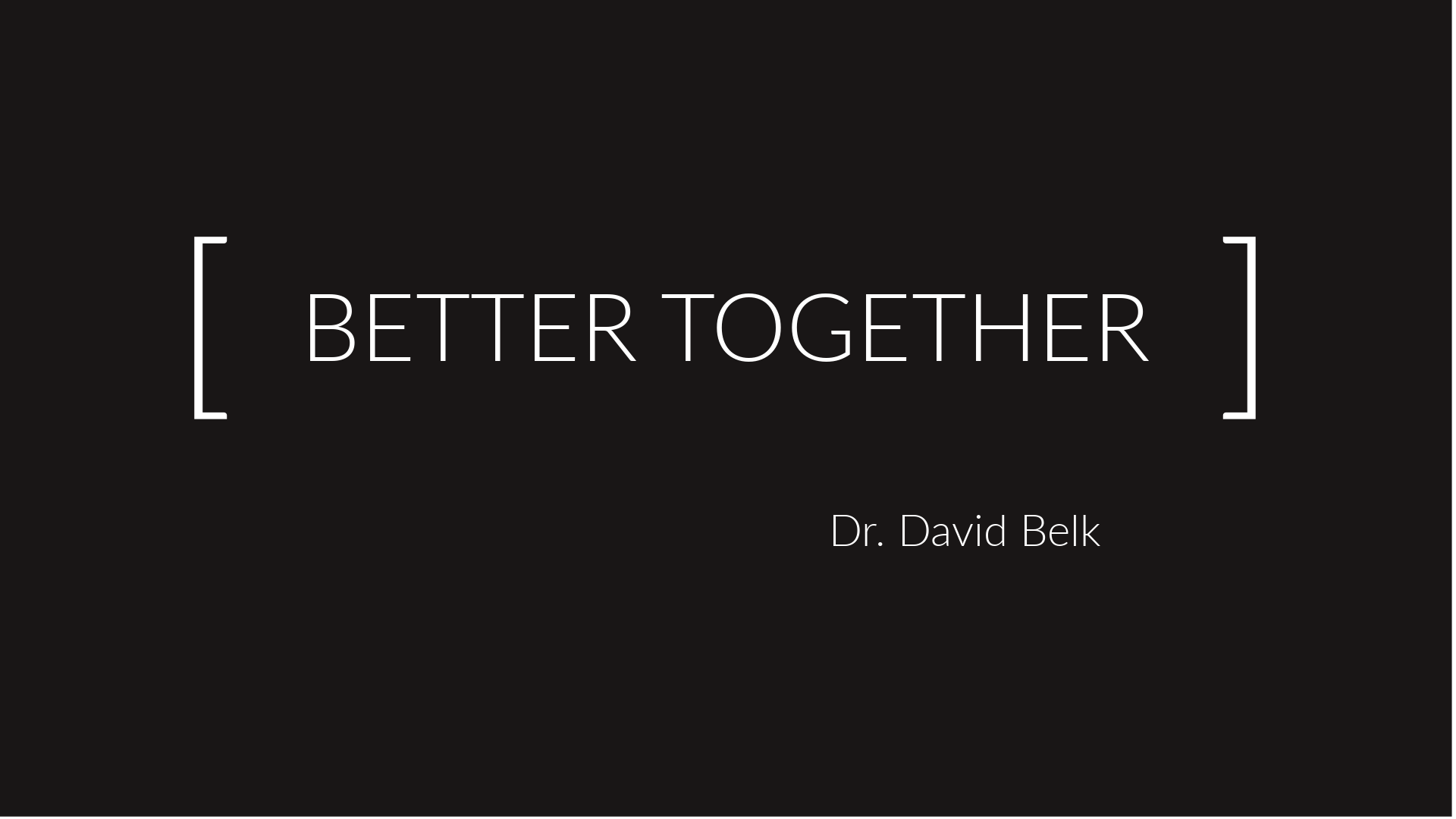 Better Together Monterey Baptist