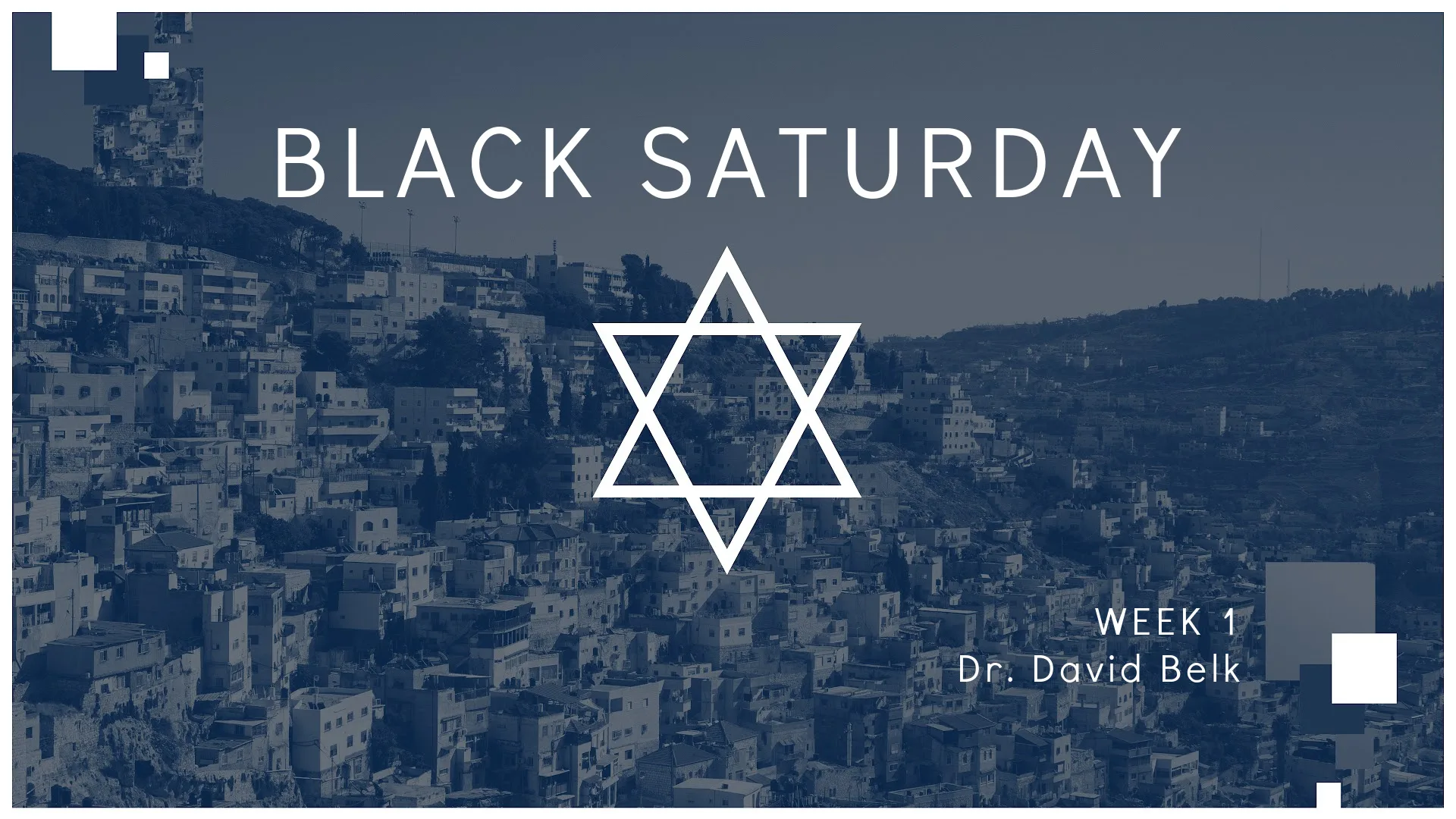 Black Saturday – Week 1