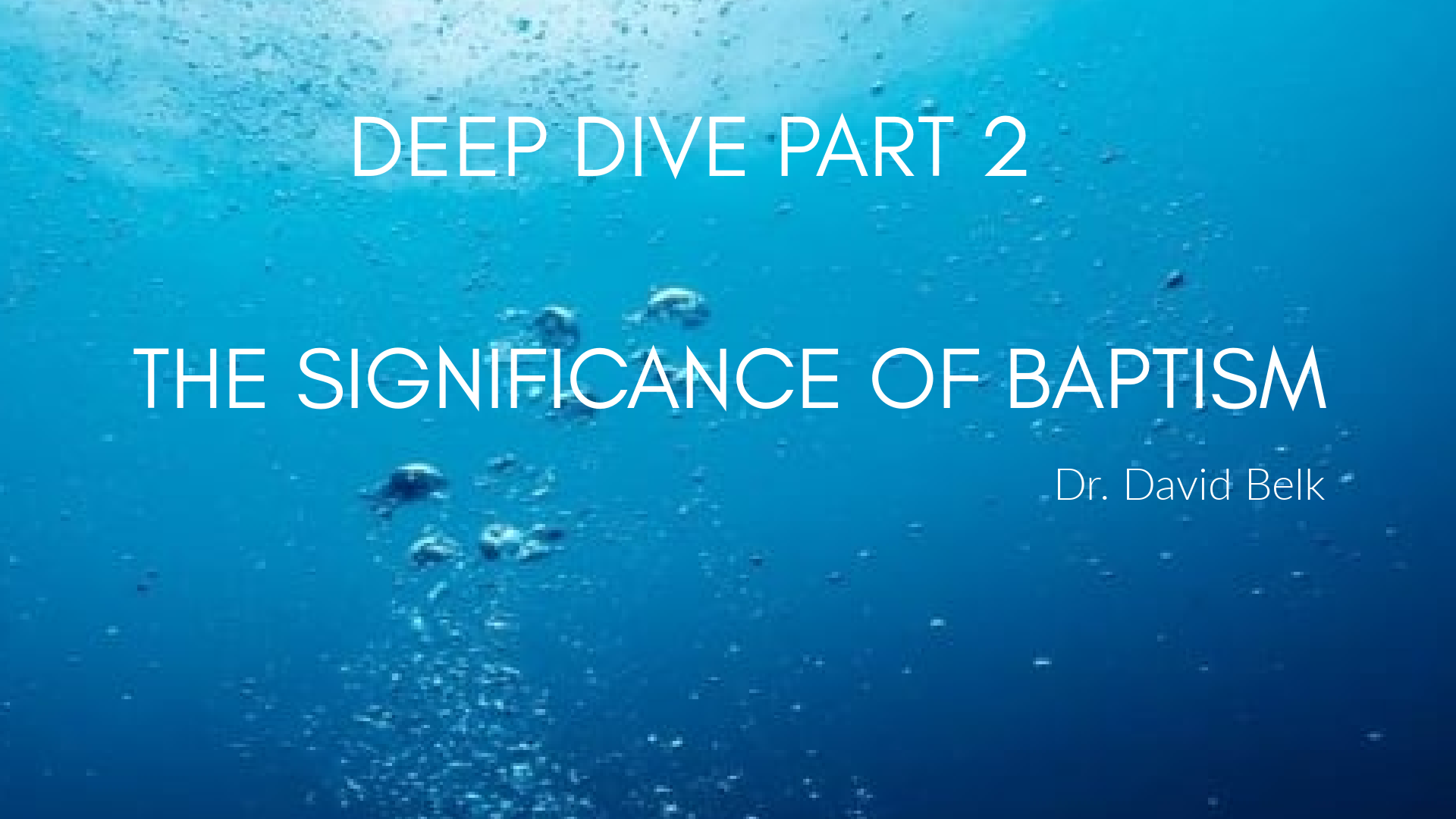 Deep Dive – Part 2