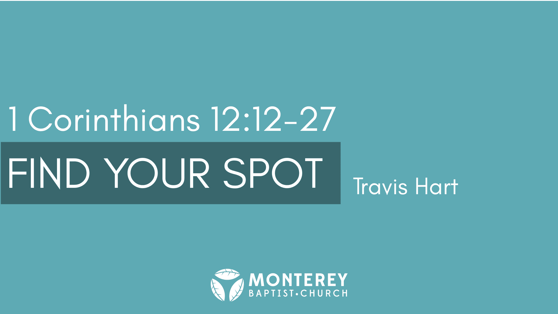 Find Your Spot
