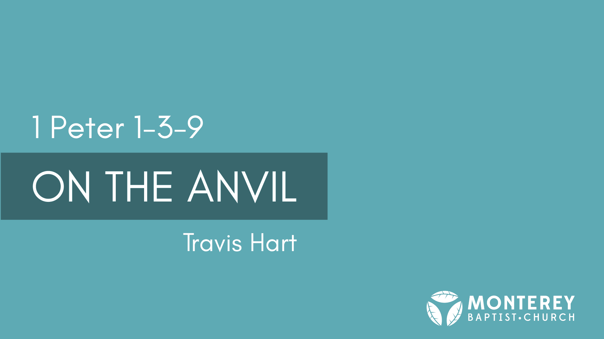 On the Anvil